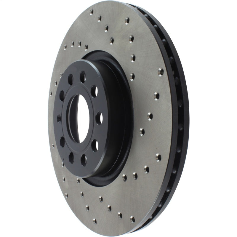 StopTech 06-13 Audi A3/08-09 TT / 06-09 VW GTI Mk V Cryo-Stop Left Front Drilled Rotor Stoptech