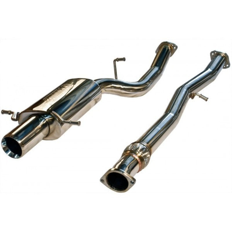 TURBOXS CATBACK EXHAUST SYSTEM POLISHED STAINLESS TIP SUBARU WRX/STI; 2002-2007 - eliteracefab.com