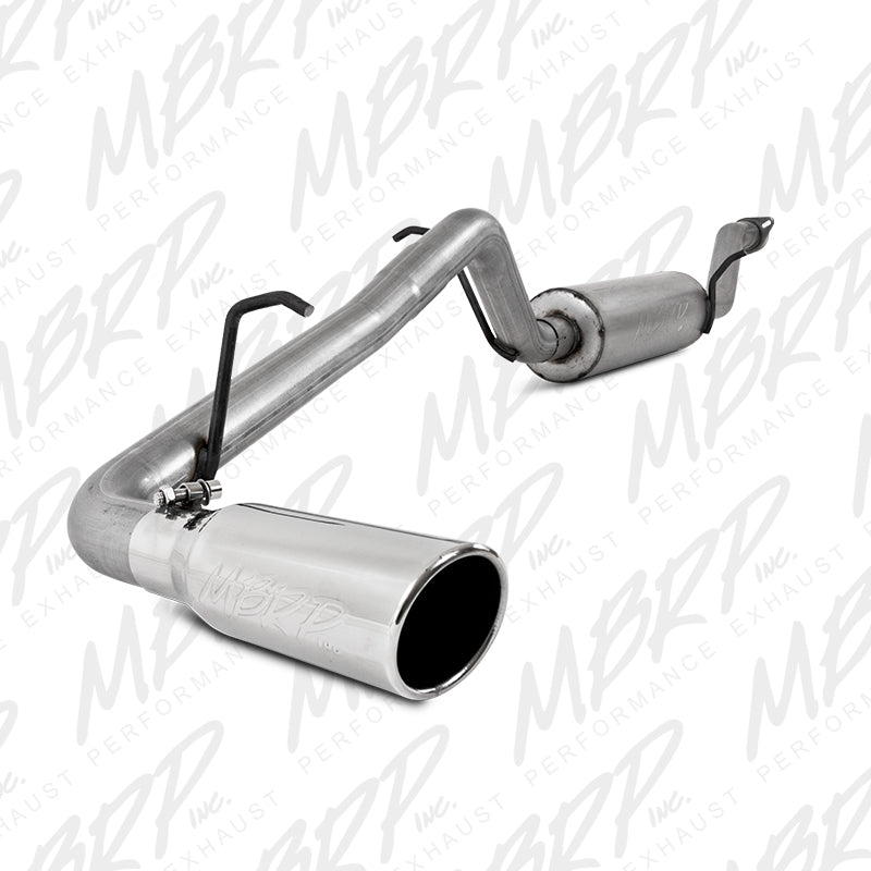 MBRP 04-11 Chevy Colorado / GMC Canyon 2.8L/2.9L/3.5L/3.7L Cat Back Single Side Aluminized Exhaust - eliteracefab.com