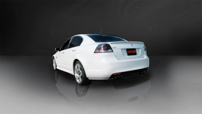 Corsa 08-09 Pontiac G8 GXP 6.0L V8 Sport Cat-Back w/ Dual 3in Black Tips CORSA Performance