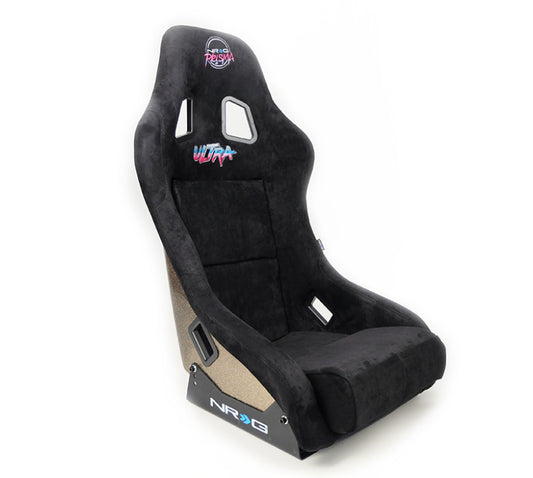 NRG Innovations PRISMA ULTRA Fiberglass Bucket Seat - Medium - Black – FRP-303BK-ULTRA