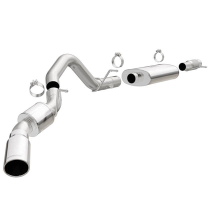 MagnaFlow MF Series SS Cat-Back Exhaust Single Passenger Side Rear Exit 2015 Cadillac Escalade Magnaflow
