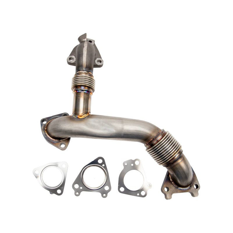 Wehrli 11-16 Duramax LML Stainless 2in Up Pipe Kit w/ Gaskets (Passenger Side) Wehrli