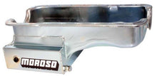 Load image into Gallery viewer, Moroso Ford 351W (w/Front Sump) Kicked Out Road Race Baffled 9qt 8in Steel Oil Pan