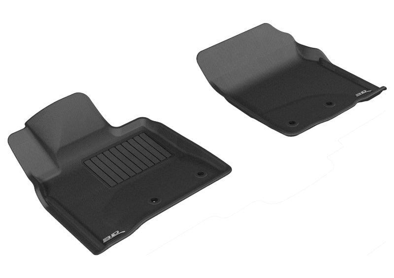 3D MAXpider 2008-2011 Lexus/Toyota LX/Land Cruiser Kagu 1st Row Floormat - Black 3D MAXpider
