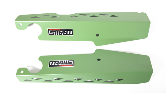 GrimmSpeed 2018+ Subaru Crosstrek TRAILS Fender Shrouds - Green - eliteracefab.com