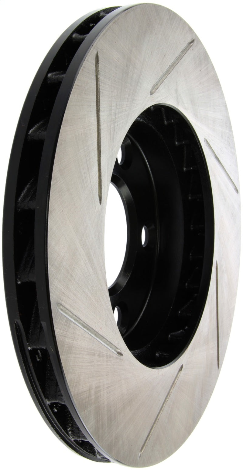 StopTech Power Slot 94-02 Mustang (Excl Cobra) / 03-04 Mustang Base/GT Front Left Slotted Rotor Stoptech