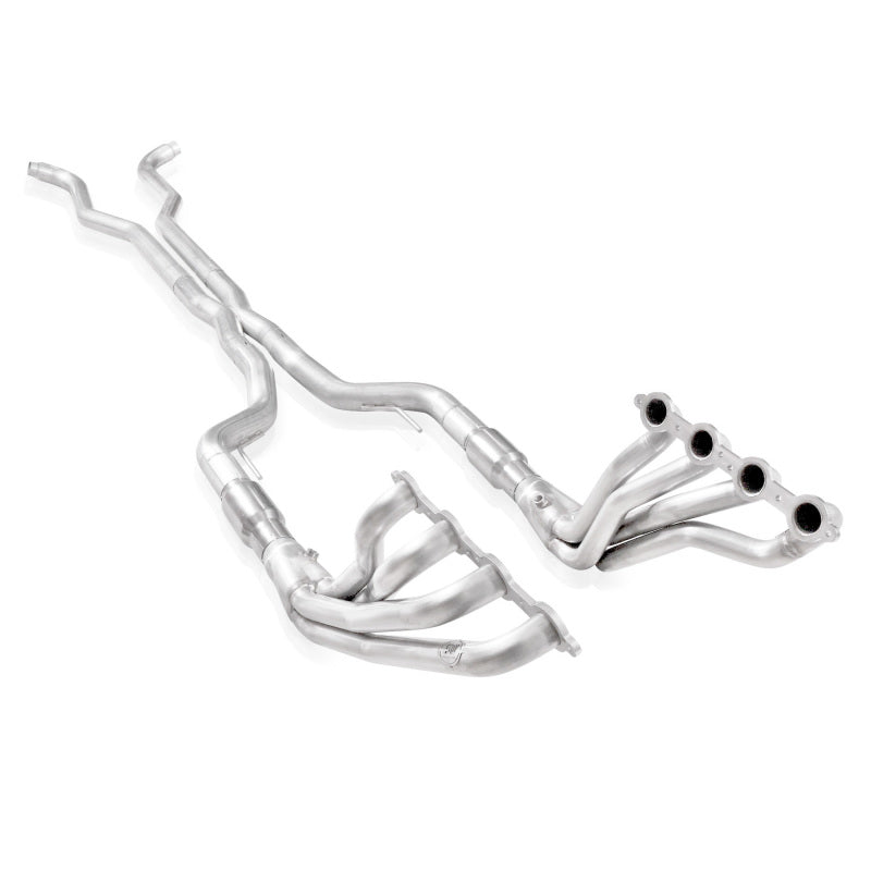 Stainless Works 2014-16 Chevy SS 6.2L Headers 1-7/8in Primaries 3in X-Pipe High-Flow Cats Factory Stainless Works