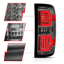 Load image into Gallery viewer, ANZO 2014-2018 Chevy Silverado 1500 LED Taillights Smoke - eliteracefab.com