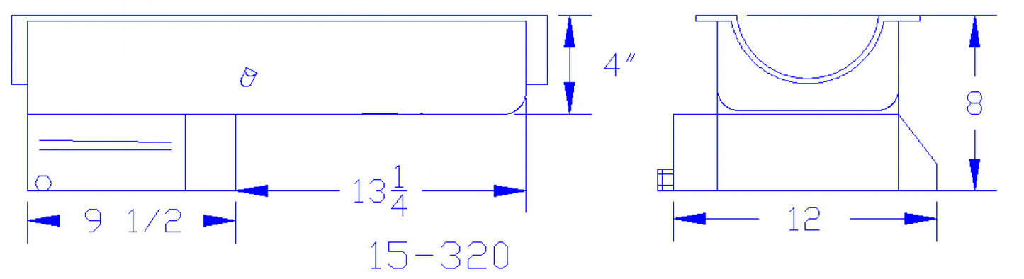 Canton 15-320TBLK Oil Pan Big Block Chevy Mark 5 and Mark 6 Street Pan T Sump - eliteracefab.com