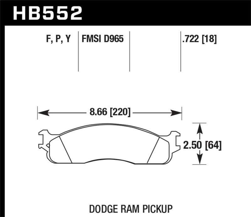 Hawk HPS Street Brake Pads - eliteracefab.com