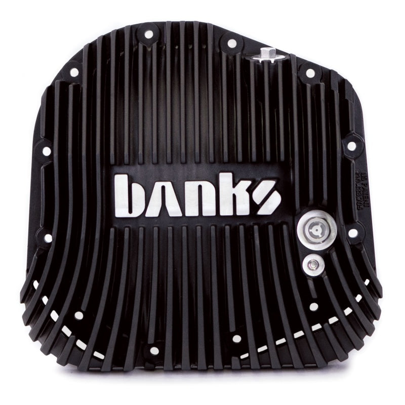 Banks 85-19 Ford F250/ F350 10.25in 12 Bolt Black-Ops Differential Cover Kit - eliteracefab.com