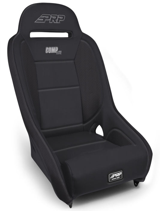 PRP Comp Elite Suspension Seat - Black Vinyl - Black A8301-201