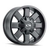 ION Type 141 20x9 / 8x180 BP / 18mm Offset / 124.1mm Hub Satin Black Wheel