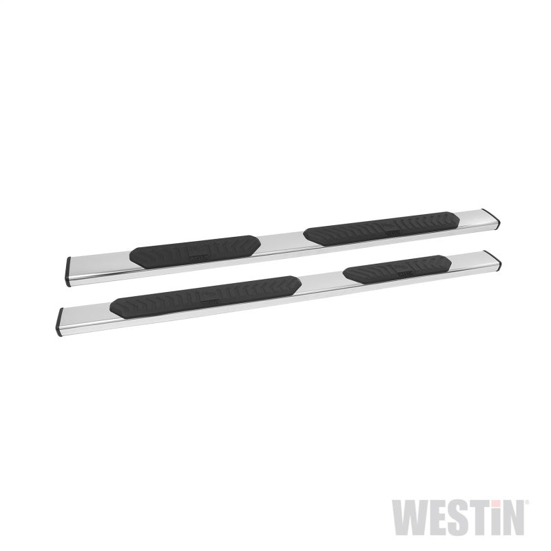 Westin 2015-2018 Ford F-150 SuperCrew R5 Nerf Step Bars - SS - eliteracefab.com