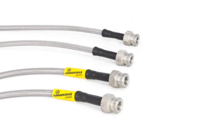 Goodridge 89-91 Civic/CRX w/ rear drum Brake Lines - eliteracefab.com