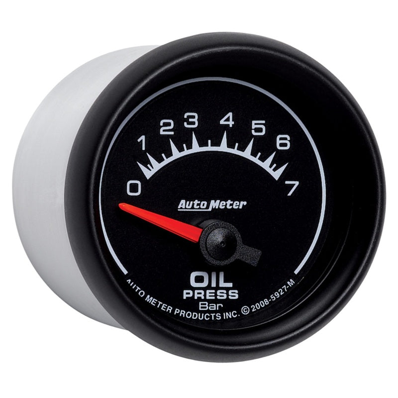 Autometer ES 52.4mm 0-7 Bar Oil Pressure SSE Gauge 5927-M