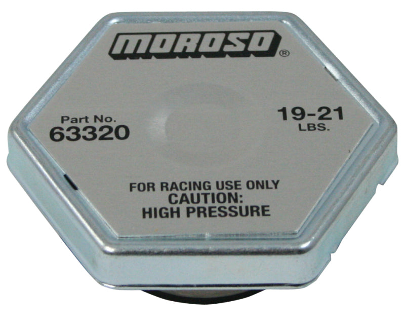 Moroso Racing Radiator Cap - 19-21lbs - eliteracefab.com