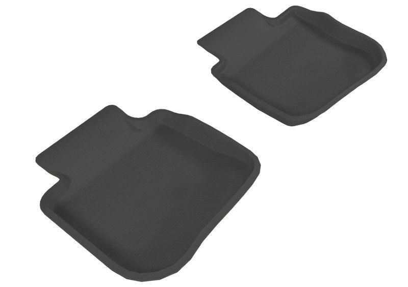 3D MAXpider L1SB00421509 2010-2014 Subaru Legacy/Outback Kagu 2nd Row Floormats - Black