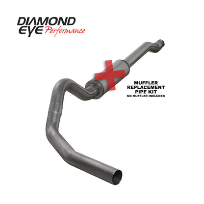 Diamond Eye KIT 4in CB SGL SS: 03-07 FORD 6.0L F250/F350 Diamond Eye Performance