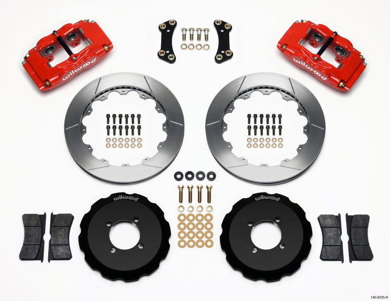 Wilwood FSLI4 Front Hat Kit 13.00in Red 2003-05 Scion xA xB Wilwood