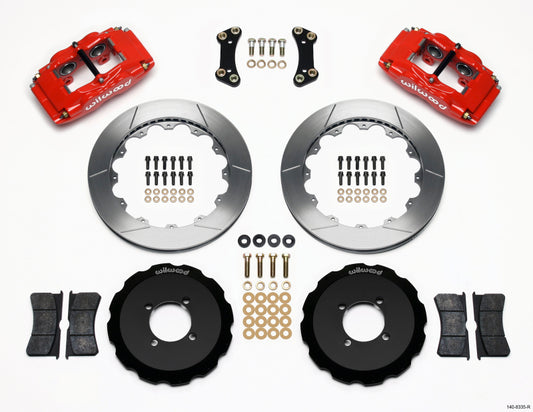 Wilwood FSLI4 Front Hat Kit 13.00in Red 2003-05 Scion xA xB Wilwood