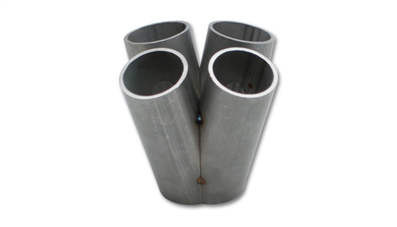 Vibrant 4 into 1 SS Turbo Mani Collector for GT28/30/35 in Flange 48mm Pipe OD 4.5in tall 58mm out - eliteracefab.com
