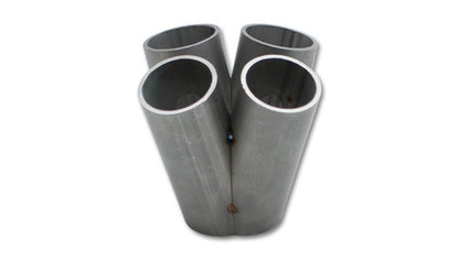 Vibrant 4 into 1 SS Turbo Mani Collector for GT28/30/35 in Flange 48mm Pipe OD 4.5in tall 58mm out - eliteracefab.com