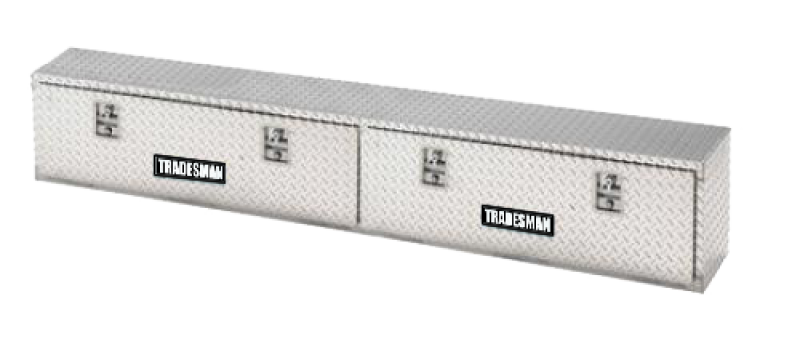 Tradesman Aluminum Top Mount L-Wing Box (96in.) - Brite Tradesman