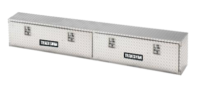 Tradesman Aluminum Top Mount L-Wing Box (96in.) - Brite Tradesman