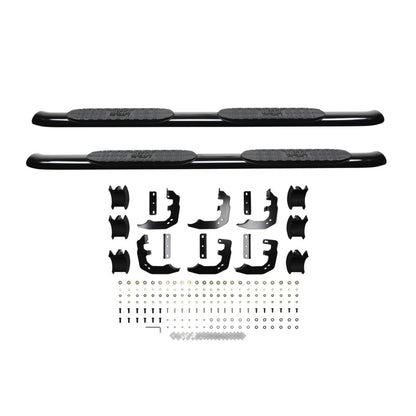 Westin 19-20 Ram 1500 Quad Cab (Excludes Ram 1500 Classic) PRO TRAXX 4 Oval Nerf Step Bars - Black - eliteracefab.com