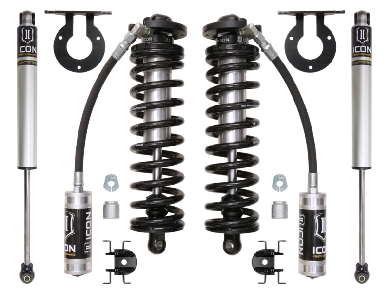 ICON 05-16 Ford F-250/F-350 2.5-3in Stage 1 Coilover Conversion System - eliteracefab.com