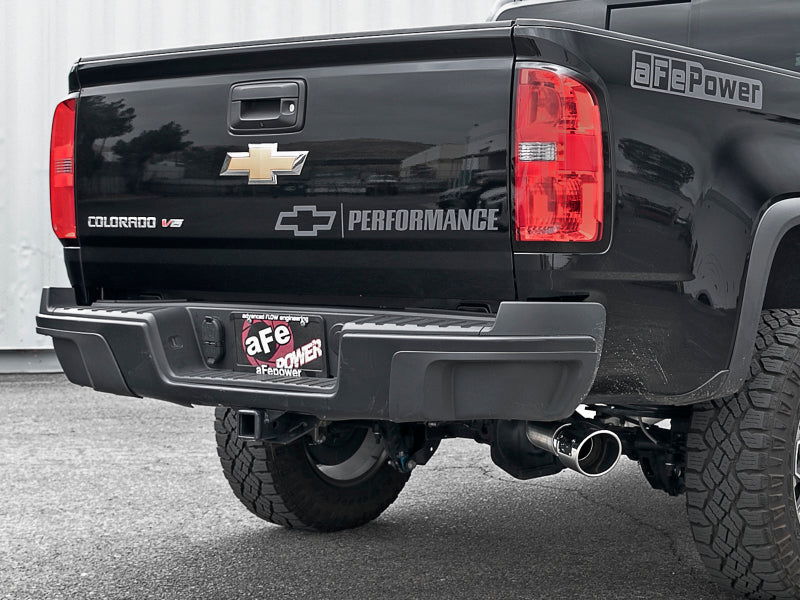 aFe MACH Force-Xp 3.0in 304 SS Cat-Back Exhaust w/ Polished Tip 17-18 GM Colorado/Canyon aFe