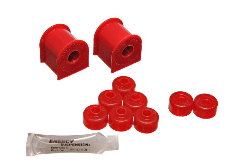 Energy Suspension 89-94 Nissan 240SX (S13) Red 15mm Rear Sway Bar Bushing Set - eliteracefab.com