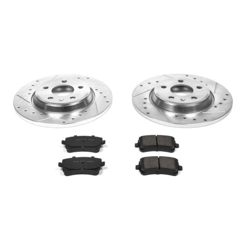 Power Stop 09-16 Audi A4 Rear Z23 Evolution Sport Brake Kit - eliteracefab.com