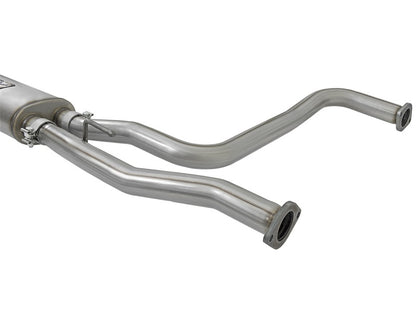 aFe Rebel Series 3in SS Cat-Back Exhaust System w/ Polished Tip 04-15 Nissan Titan V8 5.6L - eliteracefab.com