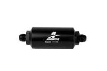 Load image into Gallery viewer, Aeromotive Fuel Filter 10 Micron AN-08 Male Microglass Black - eliteracefab.com