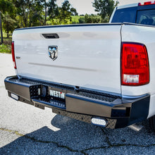 Load image into Gallery viewer, Westin 09-18 Ram 1500 HDX Bandit Rear Bumper - Black - eliteracefab.com