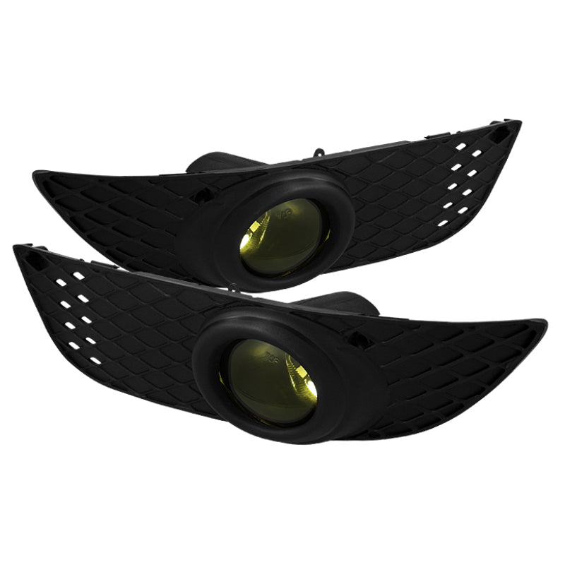 Spyder Mitsubishi Lancer (Non Evo) 07-14 OEM Fog Lights w/Switch Yellow FL-ML07-Y - eliteracefab.com