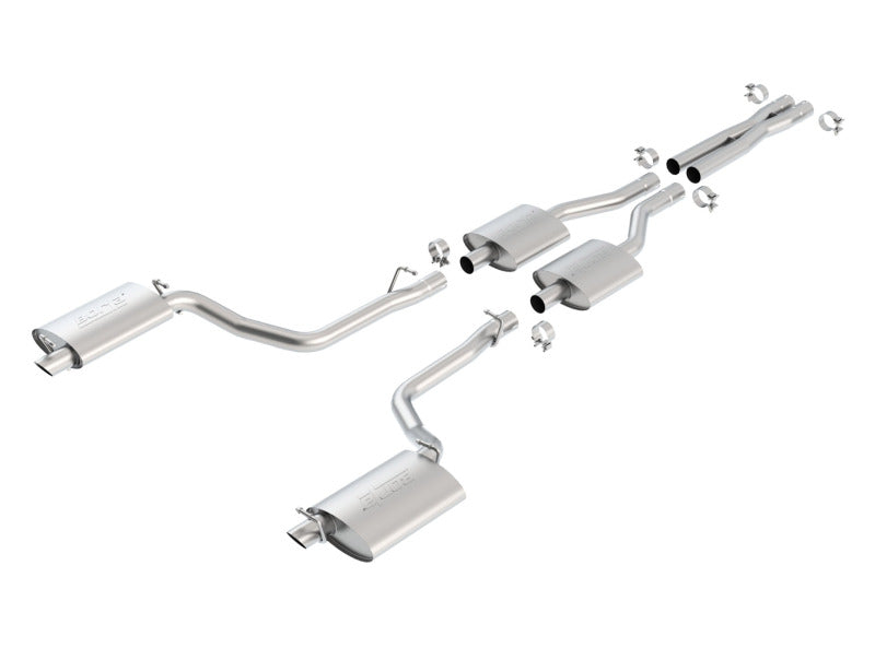 Borla 11-14 Dodge Charger R/T / 11-14 Chrysler 300 C 5.7L V8 AT/MT S-Type SS Catback Exhaust - eliteracefab.com