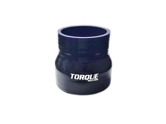 Torque Solution Transition Silicone Coupler for 3" to 3.5" Black Universal - TS-CPLR-T335BK