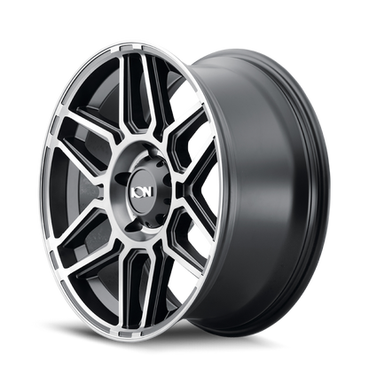 ION Type 146 20x10 / 6x135 BP / -19mm Offset / 87.1mm Hub Matte Black W/Machined Dart Tint Wheel ION Wheels