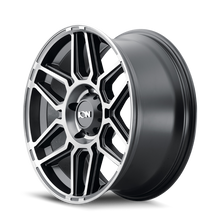 Load image into Gallery viewer, ION Type 146 20x9 / 8x170 BP / 18mm Offset / 125.2mm Hub Matte Black W/Machined Dart Tint Wheel