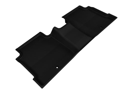 3D MAXpider 2015-2020 Hyundai/Kia Sonata/Sonata Hybrid/Optima Kagu 2nd Row Floormats - Black - eliteracefab.com
