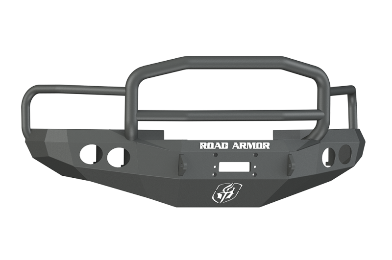 Road Armor 94-96 Dodge 1500/2500 Stealth Front Winch Bumper w/Lonestar Guard - Tex Blk Road Armor