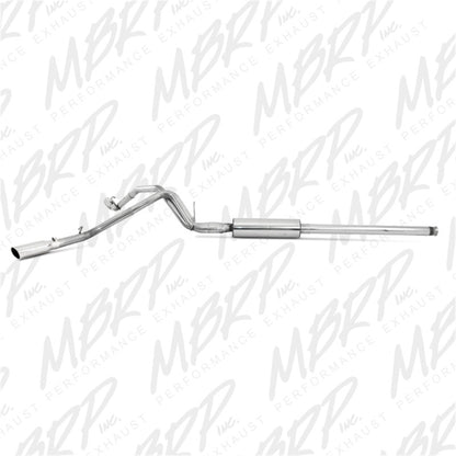 MBRP 14 Chevy/GMC 1500 Silverado/Sierra 4.3L V6/5.3L V8 Dual Split Side T409 3in Cat Back Exhaust - eliteracefab.com