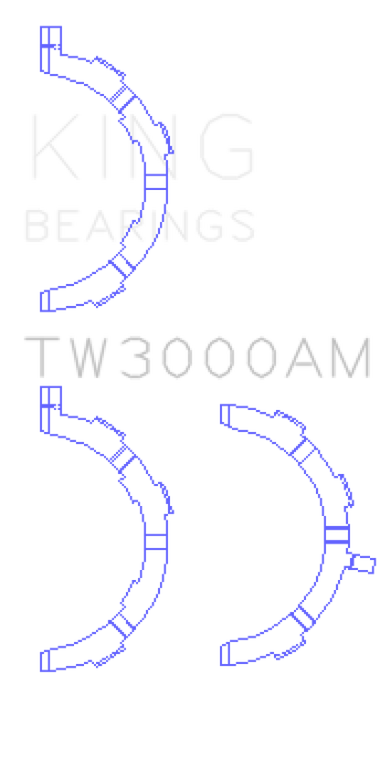 King Ford 6.7L Power Stroke V8 Diesel Thrust Washer Set King Engine Bearings