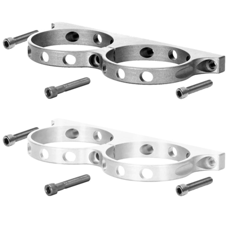 Wilwood Dual Aluminum Reservoir Lightweight Bracket w/ Mounting Screws - Billet Wilwood