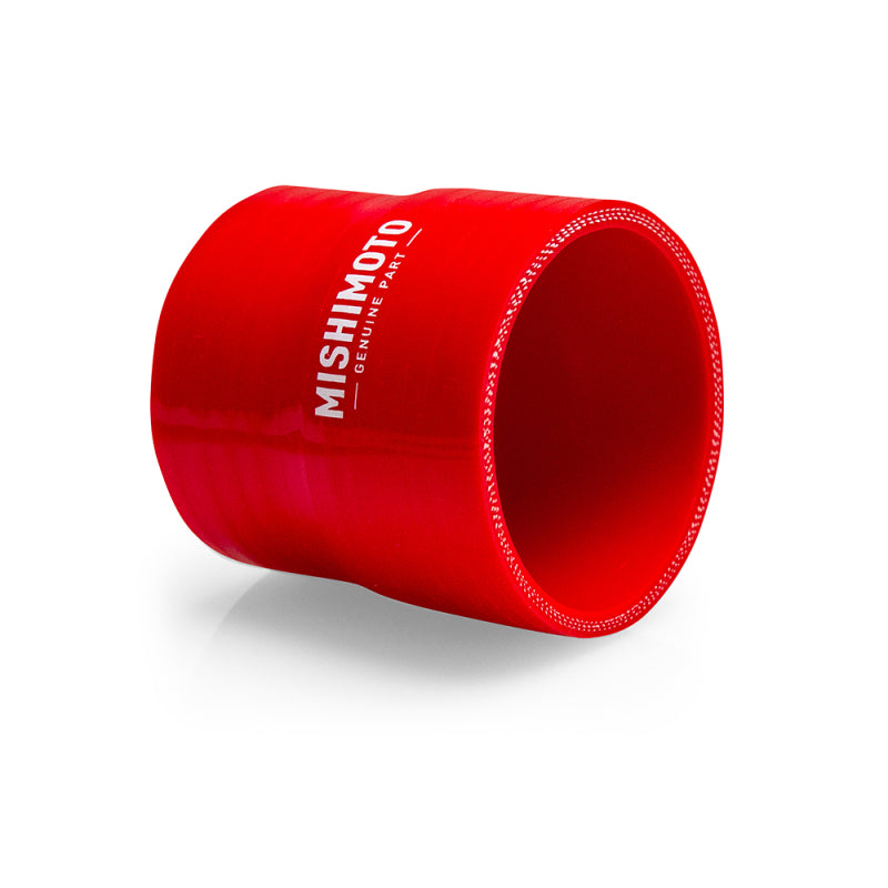 Mishimoto 3.5 to 4 Inch Silicone Transition Coupler - Red - eliteracefab.com