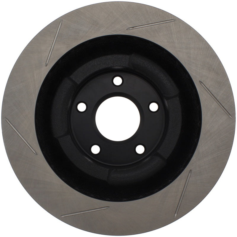 STOPTECH POWER SLOT 06-10 CHEVROLET CORVETTE FRONT RIGHT SLOTTED ROTOR, 126.62102SR - eliteracefab.com